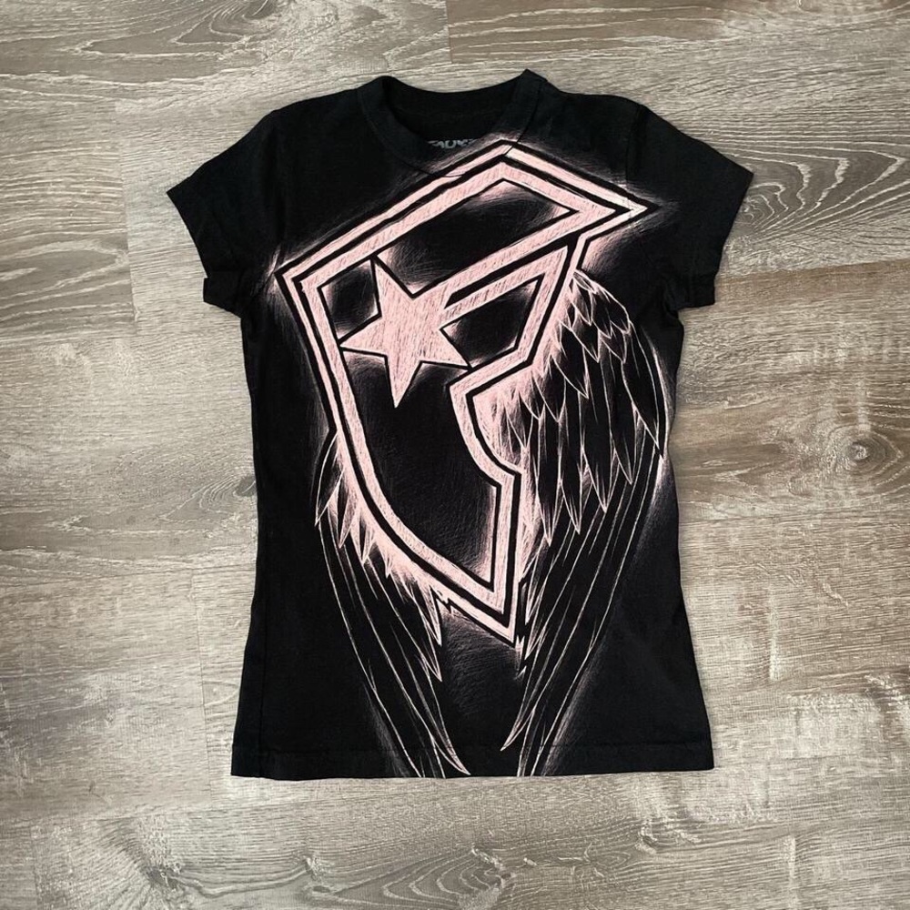 Famous stars & straps shirt super Y2k 2000s shirt